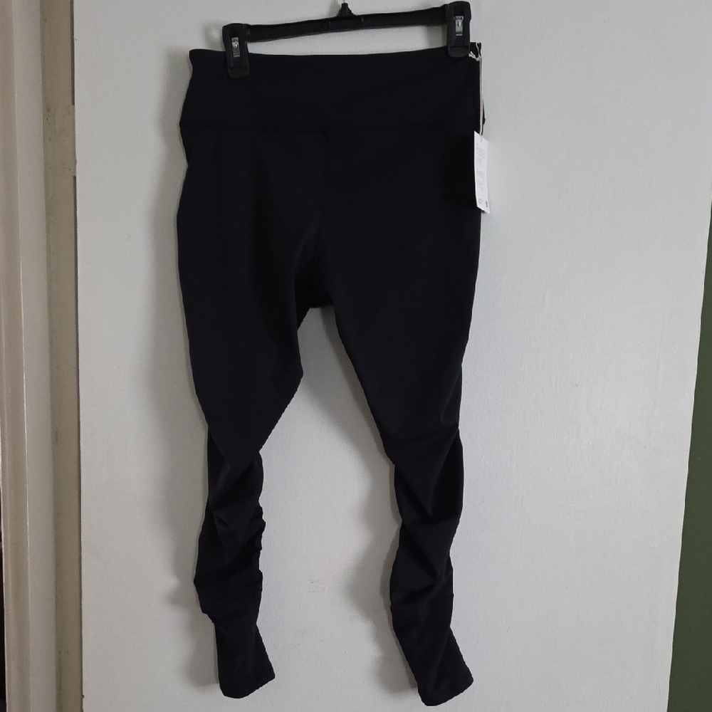 NWT SWEETFLEXX Resistance LEGGINGS  BLK Size 10